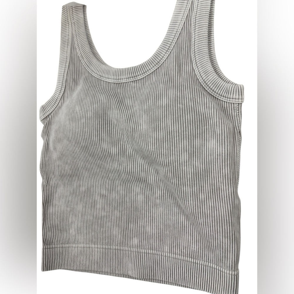 Bone Ribbed Women's Tank Top - Picture 3 of 3